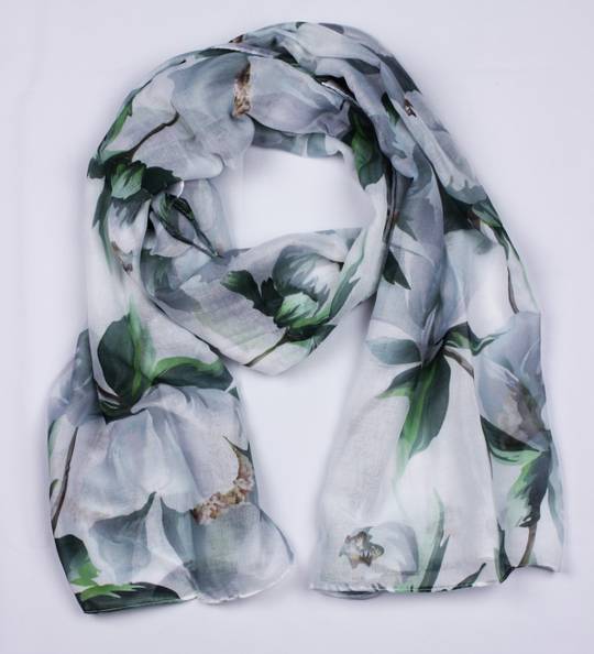 Alice & Lily printed scarf white Style : SC/5026WHITE